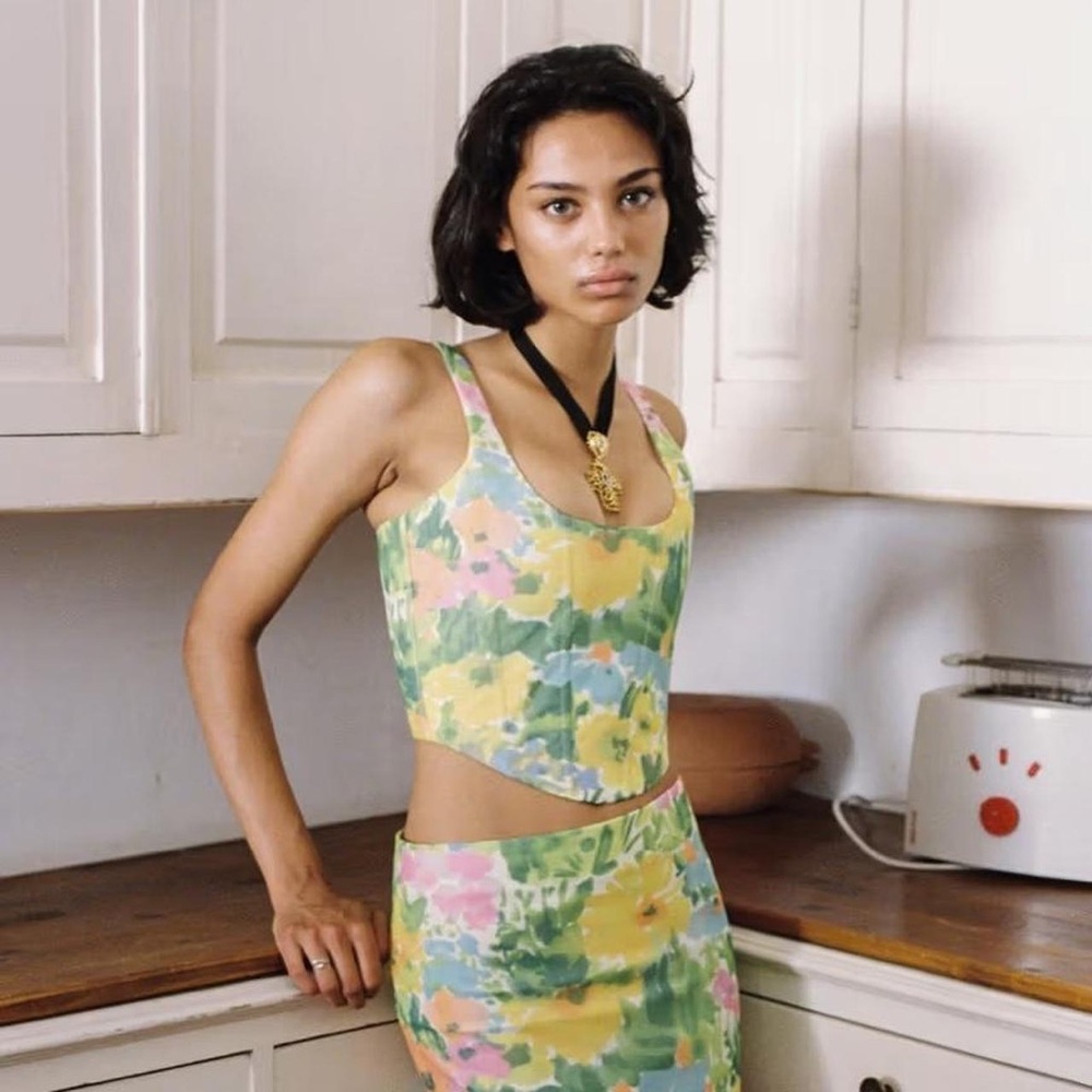 With Jean Cindy Corset Top